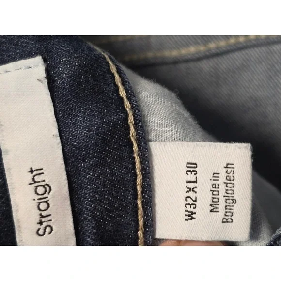 Calvin Klein Slim Fit Jeans Dark Wash Denim Modern Casual Mens Size - Picture 6 of 10